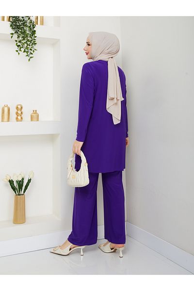 MODAMÜNASİP My Much Wanted Straight Pants Suit with Its Most Beautiful Colors