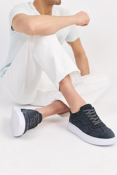 Yaya by Hotiç Pantofi casual pentru bărbați albaștri 02AYY 308570 A620