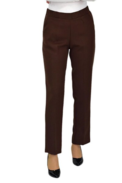 Nazal Kadın Kumaş Pantolon Kemer Lastikli BGL-ST04320