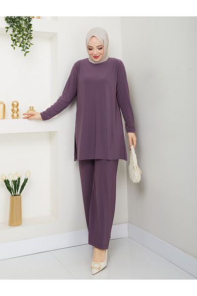 MODAMÜNASİP My Much Wanted Straight Pants Suit with Its Most Beautiful Colors