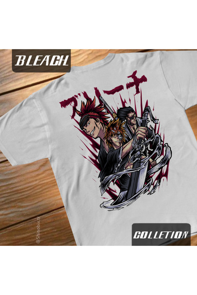 SHINOBIX Μπλουζάκι Oversize Bleach Anime Soul Society