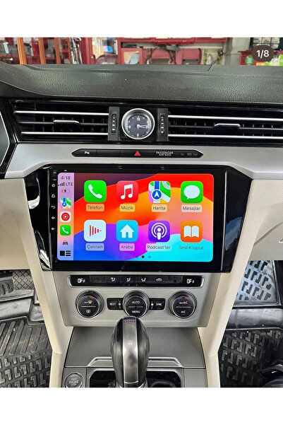 navsmart Passat b8 tablet ekran Apple CarPlay özellikli full set kamera dahil...