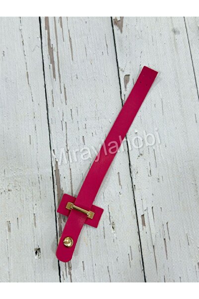 miraylahobi Leather Bridge Closure Cover Fuchsia