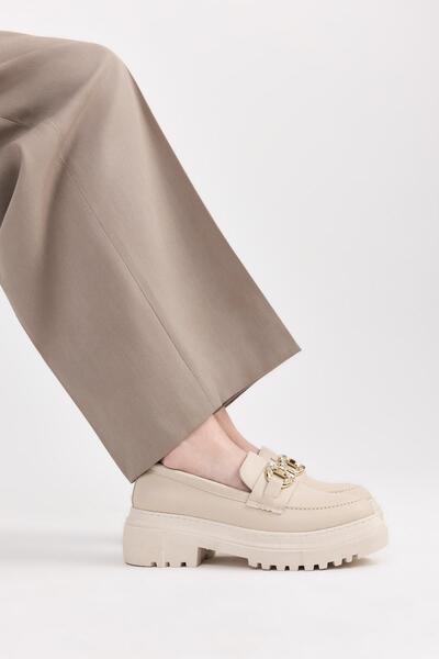 Yaya by Hotiç Béžová dámská mokasína