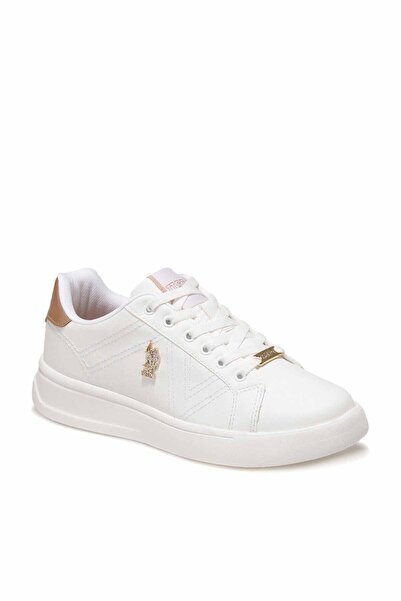 U.S. Polo Assn. حذاء رياضي نسائي أبيض - موديل كاجوال 100606373