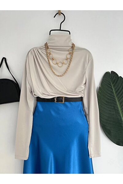 melikeprive Büzgülü Bluz