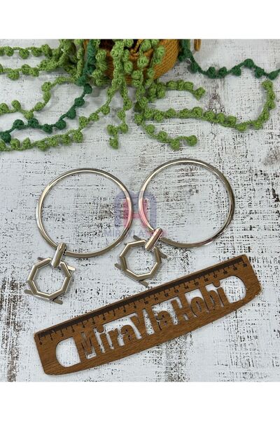 miraylahobi Metal Swing Bag Handle Silver