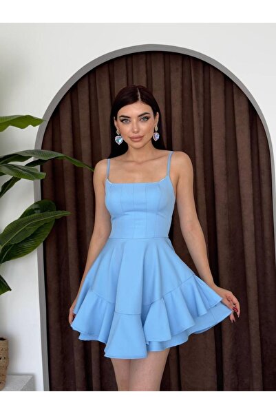 Inciqueen Rochie cu bretele cu frânghie comună