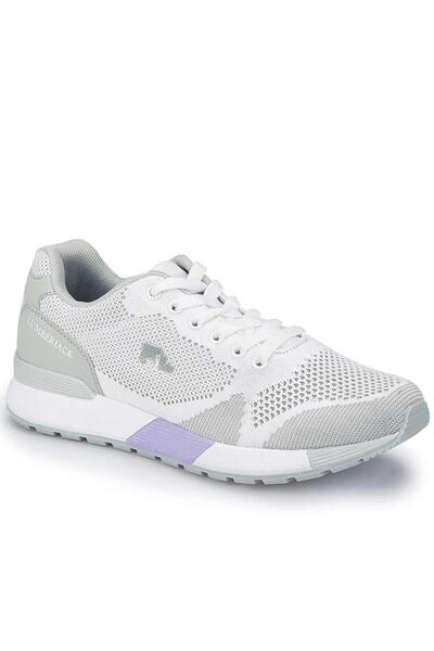 lumberjack Дамски бели кецове с връзки Vendor Sneaker