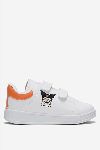 Liger Unisex Sports Shoes - Kids Kuromi Printed Orange Color