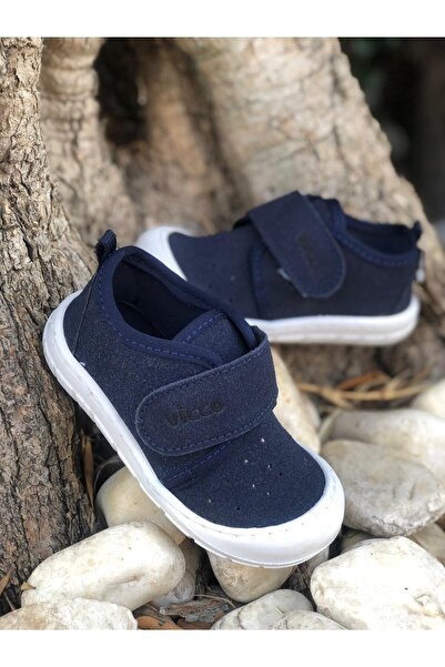 Vicco V1076767 First Step Navy Blue Soft Sole Home Nursery Shoes