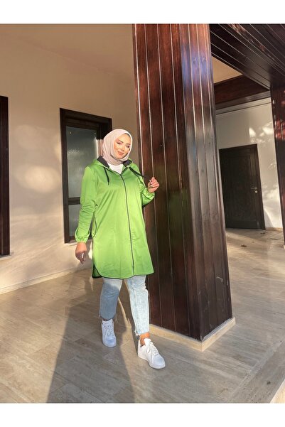 BUTİKMARKAM Kapüşonlu fermuarlı Kap
