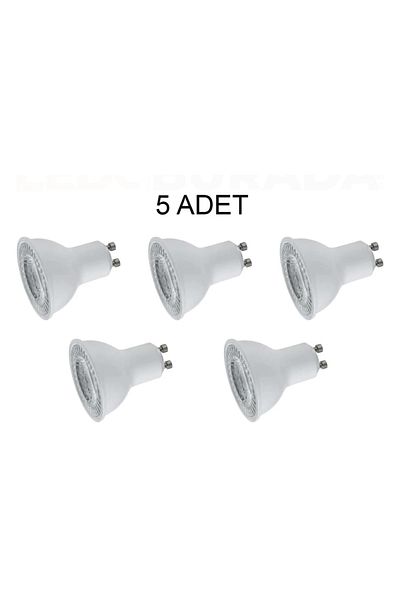 Cata 5 قطع - لمبة LED للطبق 7 وات - لمبة سبوت Ct 4215 (3000K - ضوء النهار)