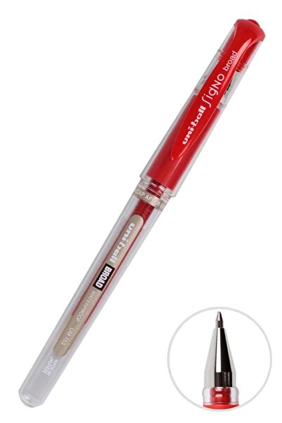UNİ-BALL İmza Kalemi 1 Adet Uniball Signo Broad1.0 mm Roller Pilot Kalem Um-1...