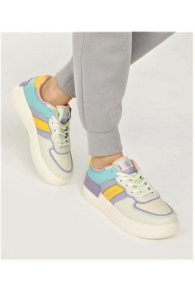 lumberjack Purple - Freya Women's Casual High Sole Sneaker Sports Shoes Sneaker