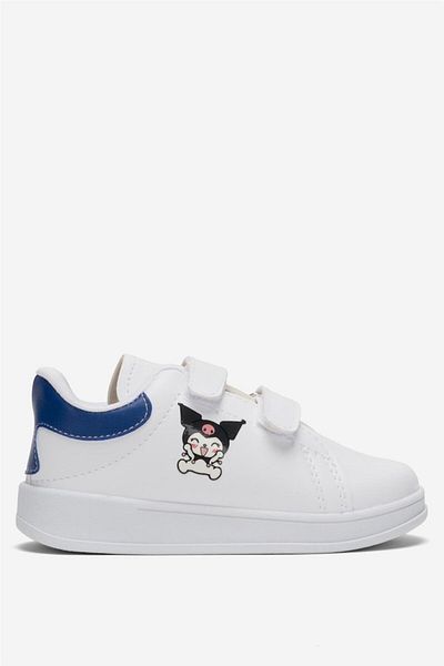 Liger Pantofi sport unisex - Velcro imprimat Kuromi ALBASTRU ÎNCHIS
