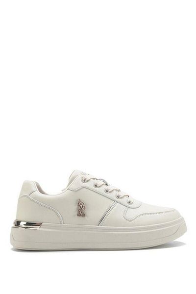 U.S. Polo Assn. Casual Sports Sneaker - U.S. Polo Assn. Alka 4Fx 101532313   Beige Women's Shoes