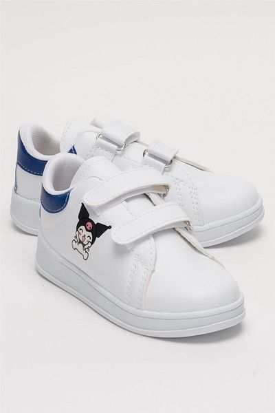 Liger Pantofi sport unisex - Velcro imprimat Kuromi ALBASTRU ÎNCHIS