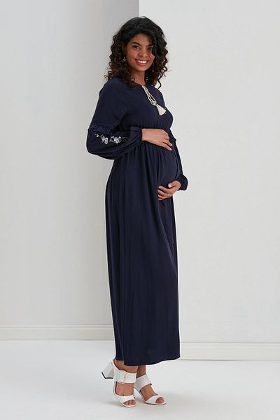 LİYACA ROCHIE LUNGĂ DE MATERNITATE BUMBAC