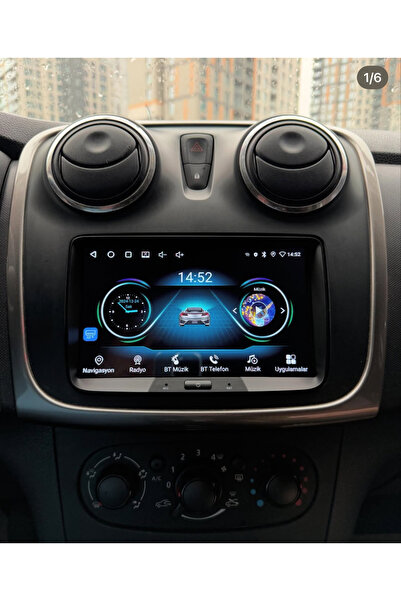 navsmart Dacia sandero & logan tablet ekran Apple CarPlay özellikli kamera da...