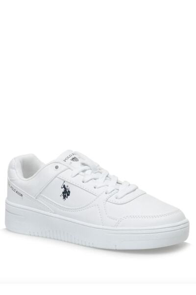 U.S. Polo Assn. Pantofi sport de damă - U.S. Polo Assn Lee Wmn Flat White Col...
