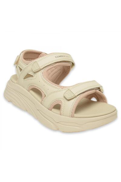 lumberjack Gena 1011513760 Beige Women's Sandals Sandals