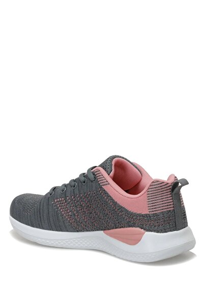 lumberjack Grey-Pink Pamak Memory Foam Women's Sneakers