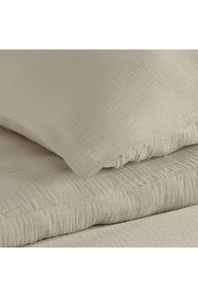 Cottonest ΣΕΤ ΠΑΠΛΩΜΑΤΟΣ ΜΟΥΣΛΙΝΑΣ 100% ΒΑΜΒΑΚΙ 2 ΣΤΡΩΜΑΤΩΝ ΜΟΝΟ
