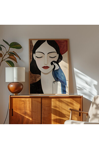 woodhomeworks Tek Bohem Tablo Salon Ofis Dekor Ttk