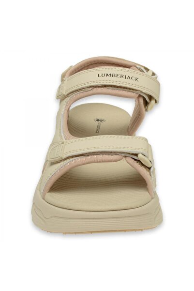 lumberjack Gena 1011513760 Beige Women's Sandals Sandals
