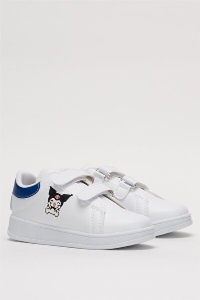 Liger Unisex Sneakers - Kuromi Printed Velcro Dark Blue