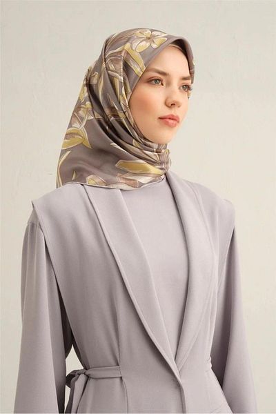Armine Armi̇ne Twill Silk Scarf 2025 Summer Season 9324D02-35