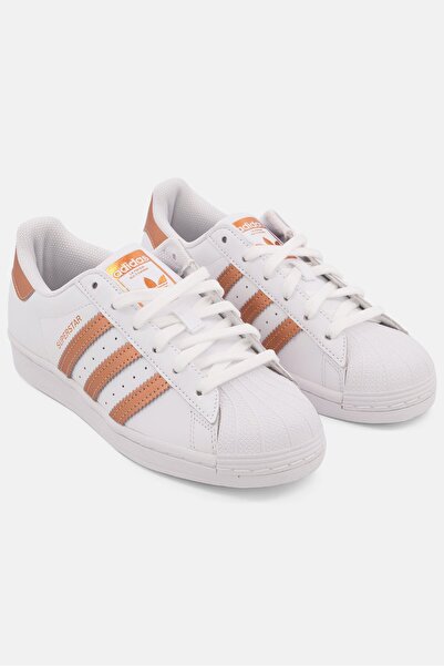 adidas Women Superstar Lace Up Sports Shoes, White