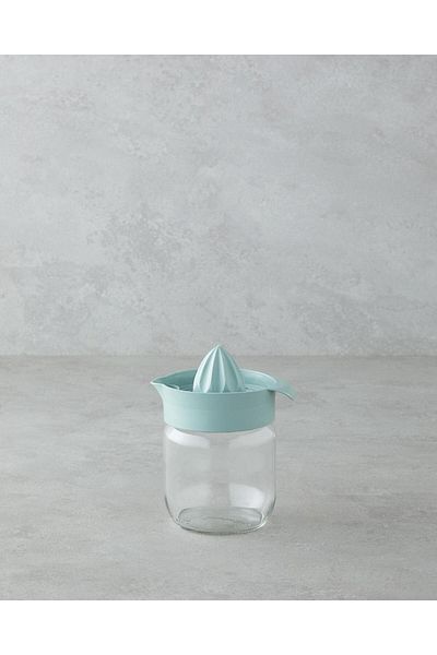 English Home Zoe Glass Lemon Squeezer 425 ml Green