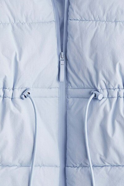 H&M Oversized drawstring-waist puffer jacket