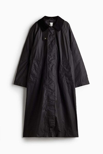 H&M Waxed coat