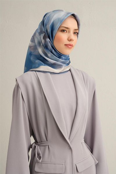 Armine 2025 ربيع - صيف - وشاح حرير نقي DJ (SURA)-9310