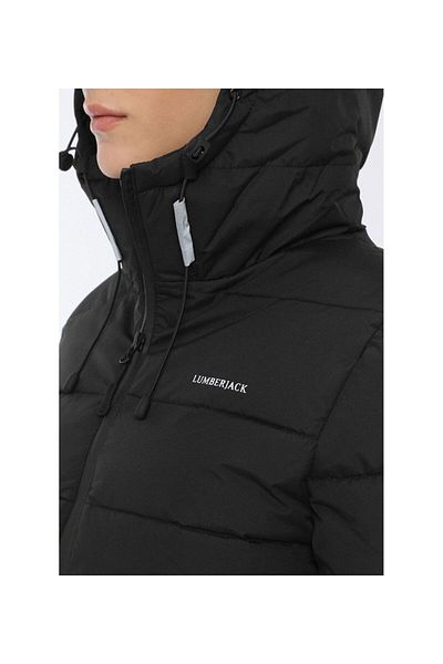 lumberjack Apreski Coat Men's Black Women's Coat 2Sn31 Sports Coat