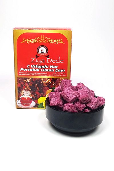 Ziyadede WHOLESALE ATOM C Vitamin Pomegranate Orange Lemon Tea 150 Gr