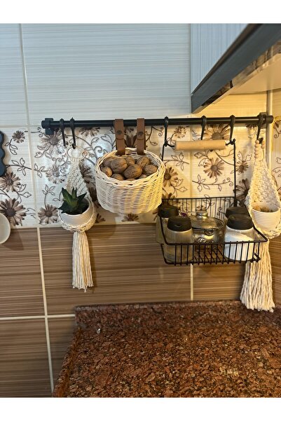 Nedabella Rattan Cevizlik Sepet, Dekoratif Saksılık,Hediyelik
