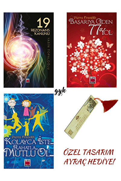 Elips Kitap 19 Rezonans Kanunu-Başarıya Giden 77 Yol-Kolayca İste Rahatla Mut...
