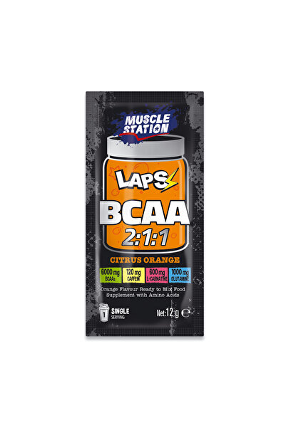 Muscle Station Musclestation Bcaa Citrus Orange 24x12 Gr