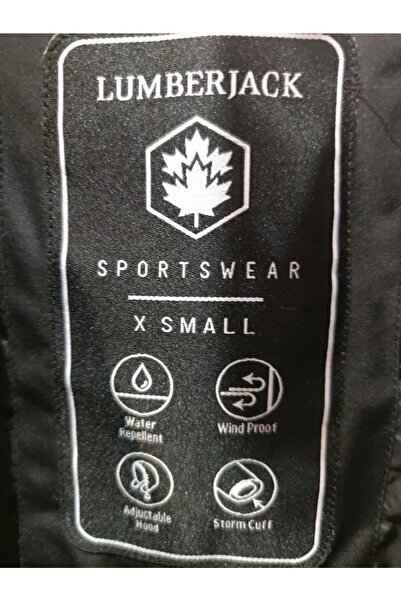 lumberjack Apreskı Coat Sn31 Women's Black Coat Sports Outdoor Daily Sports Coat