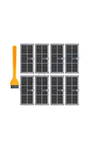 robotyedek Dreame X40 Ultra L40 Ultra Compatible Hepa Filter and Cleaning Brush-9 Pieces