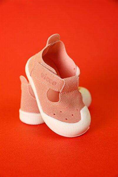 Vicco V1074879 First Step Powder Color Baby Girl Shoes