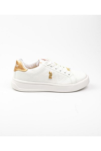 U.S. Polo Assn. 100606373   Exxy White Women's Sneaker White-40 Sneaker