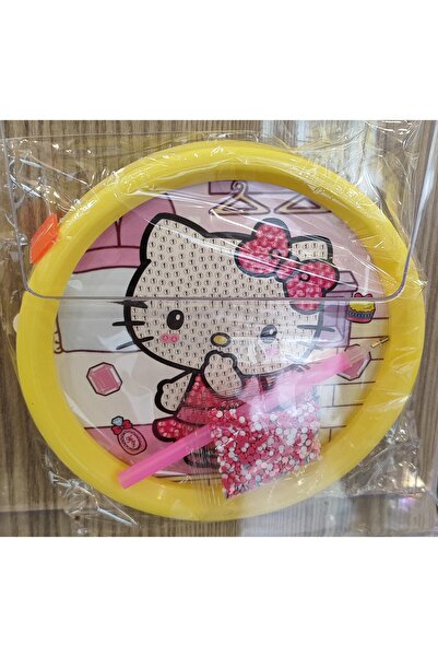 bundle island Набір для вишивання/наклеювання бісеру Hello Kitty, жовтий AD662