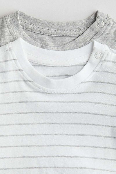 H&M 2-pack Long-sleeved Jersey Tops