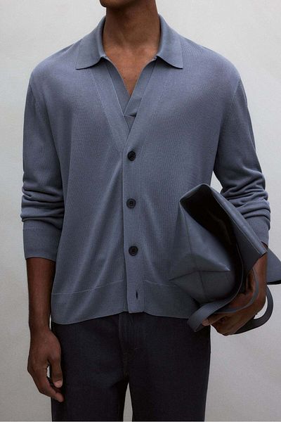 H&M Regular Fit Fine-knit cardigan
