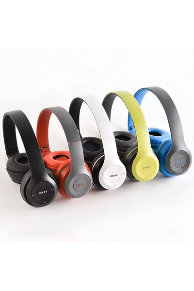 giyitec Çocuklar için Bluetooth Kafaüstü Kulaklık Aux Kablo ve Hafıza Kartı Girişli Pubg